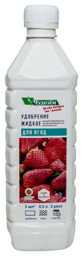

Органоминеральное удобрение Чудозем для ягод 100253 0,5 л