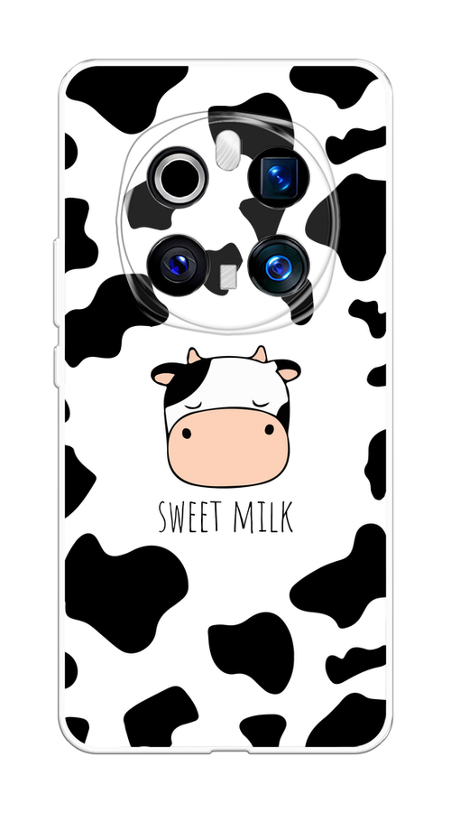 

Чехол на Honor Magic 7 Pro Sweet milk, Розовый;белый;черный, 6125650-1
