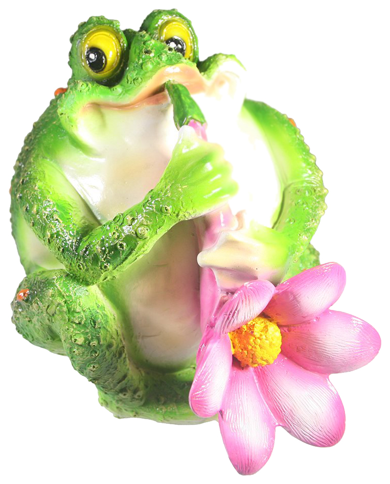 фото Садовая фигурка ремеко жаба с саксофоном 137493