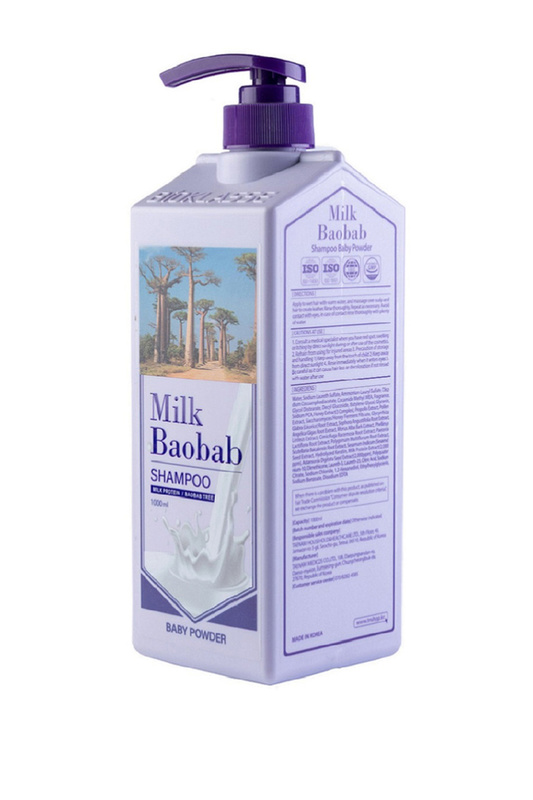 фото Шампунь для волос milkbaobab original shampoo baby powder 1000мл milk baobab