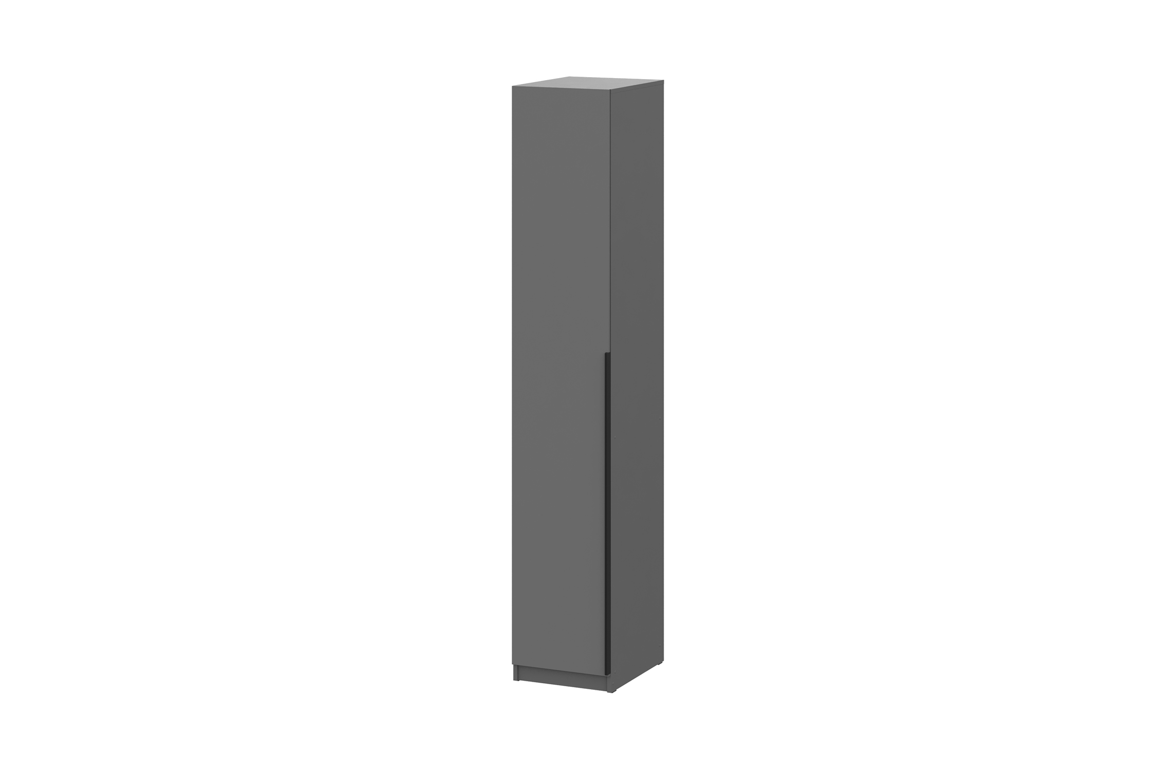 

Шкаф НОНТОН Луас Графит серый 40.10x50.60x221.60 см, Луас