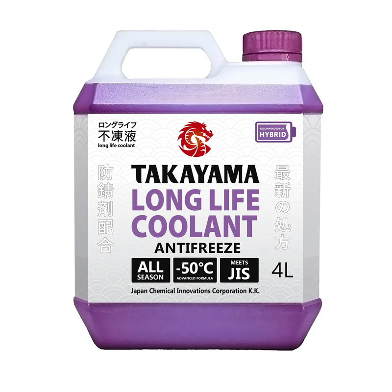 фото Антифриз takayama long life coolant hybrid -50c 4 л takayama арт. 700506