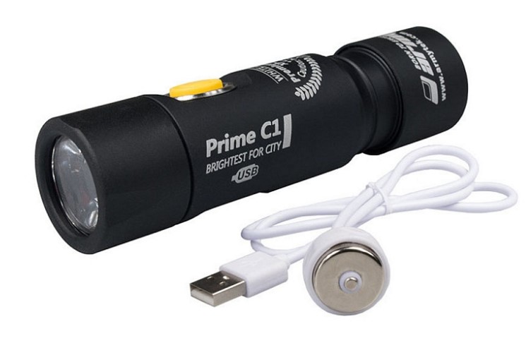 фото Фонарь armytek prime c1 magnet usb xp-l теплый