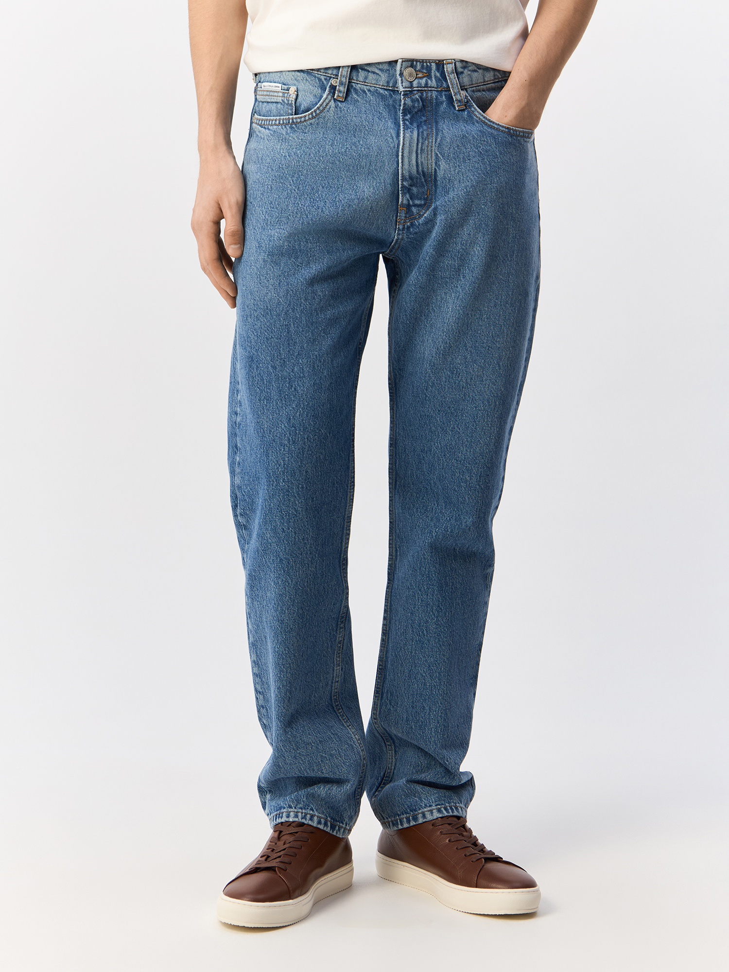 

Джинсы мужские Marc O’Polo 5000005692 синие 31/34, Голубой, Straight fit