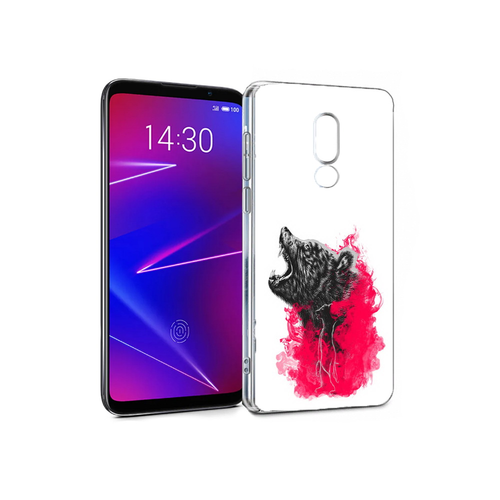 

Чехол MyPads Tocco для Meizu 16 медведь в дымке (PT136611.84.463), Прозрачный, Tocco