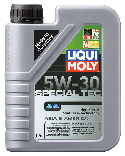 

Моторное масло LIQUI MOLY синтетическое LEICHTLAUF SPECIAL AA 5W30 1л