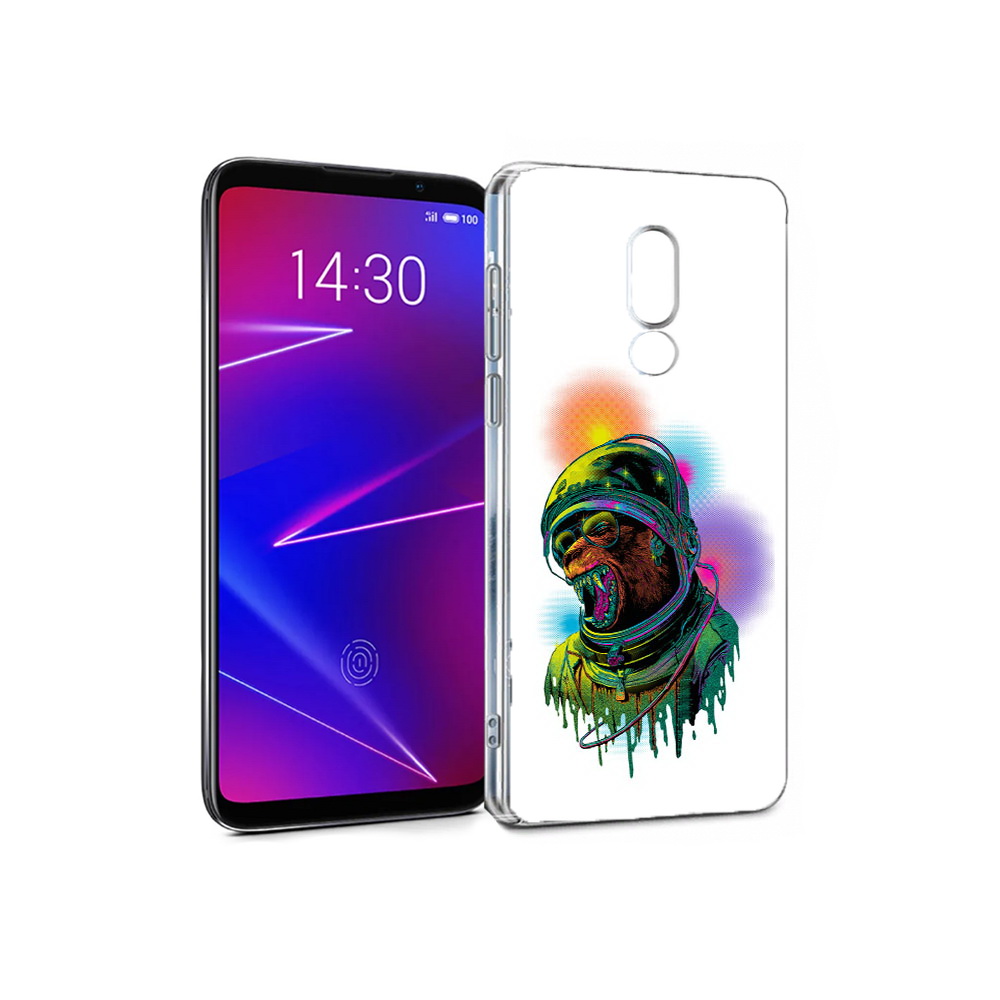 

Чехол MyPads Tocco для Meizu 16 медведь космонавт (PT136611.84.466), Прозрачный, Tocco