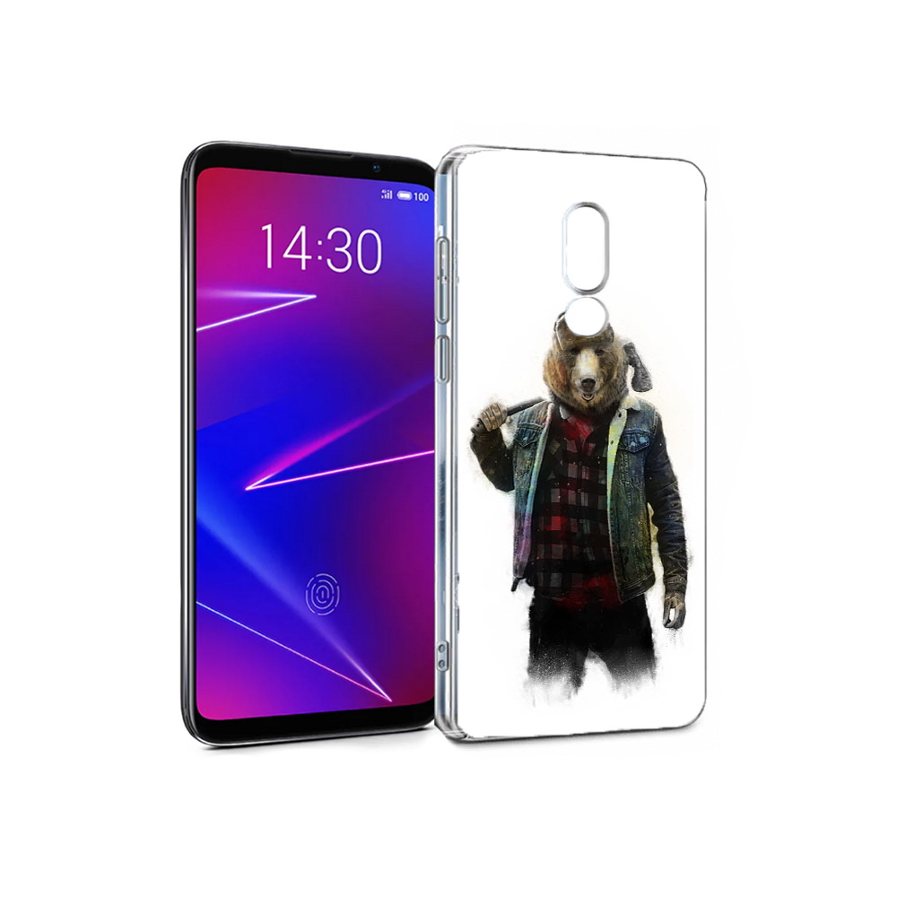 

Чехол MyPads Tocco для Meizu 16 медведь с топором (PT136611.84.469), Прозрачный, Tocco
