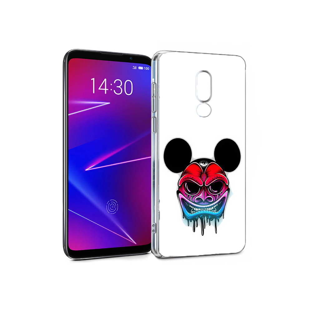 

Чехол MyPads Tocco для Meizu 16 микки в маске (PT136611.84.473), Прозрачный, Tocco