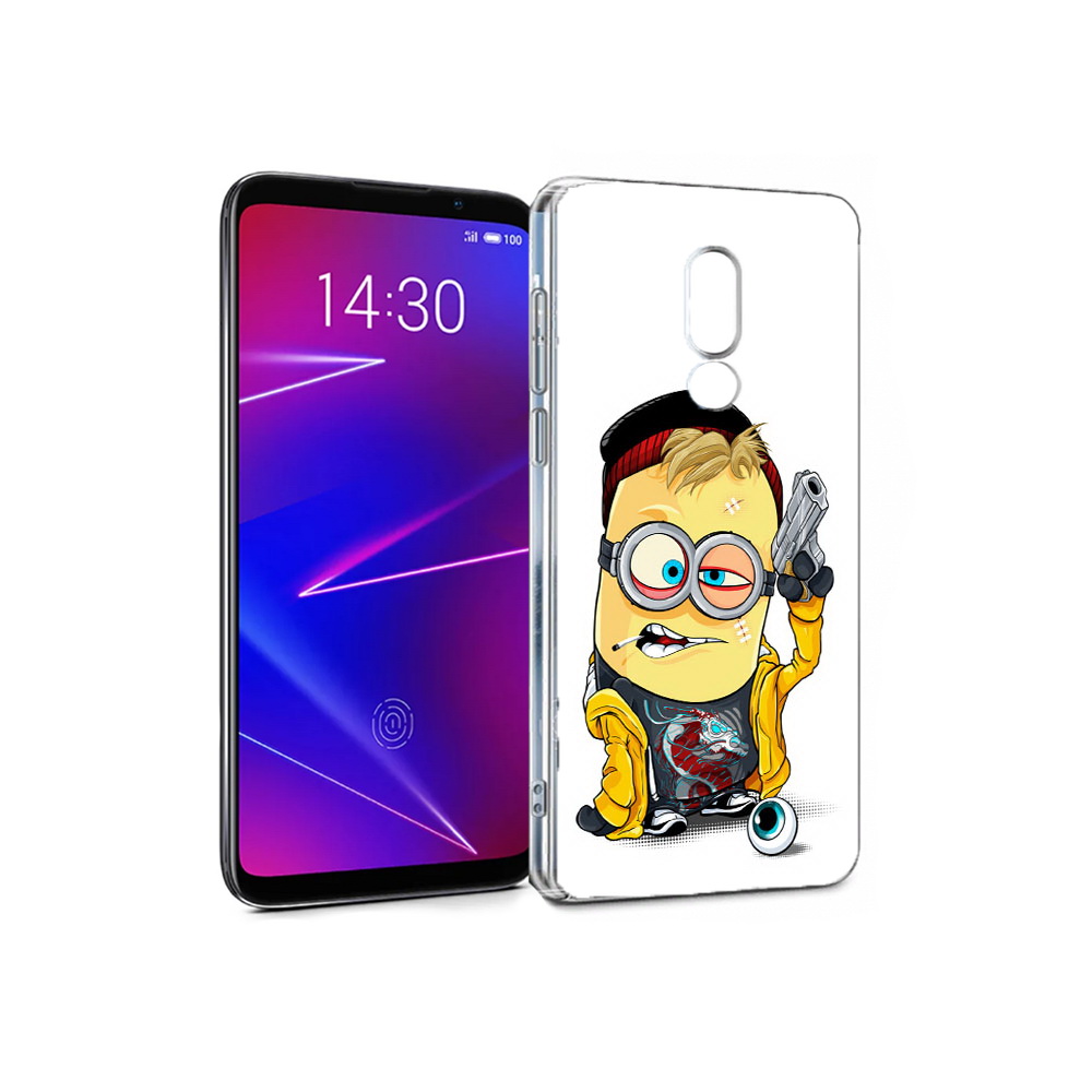 

Чехол MyPads Tocco для Meizu 16 миньон бандит (PT136611.84.475), Прозрачный, Tocco