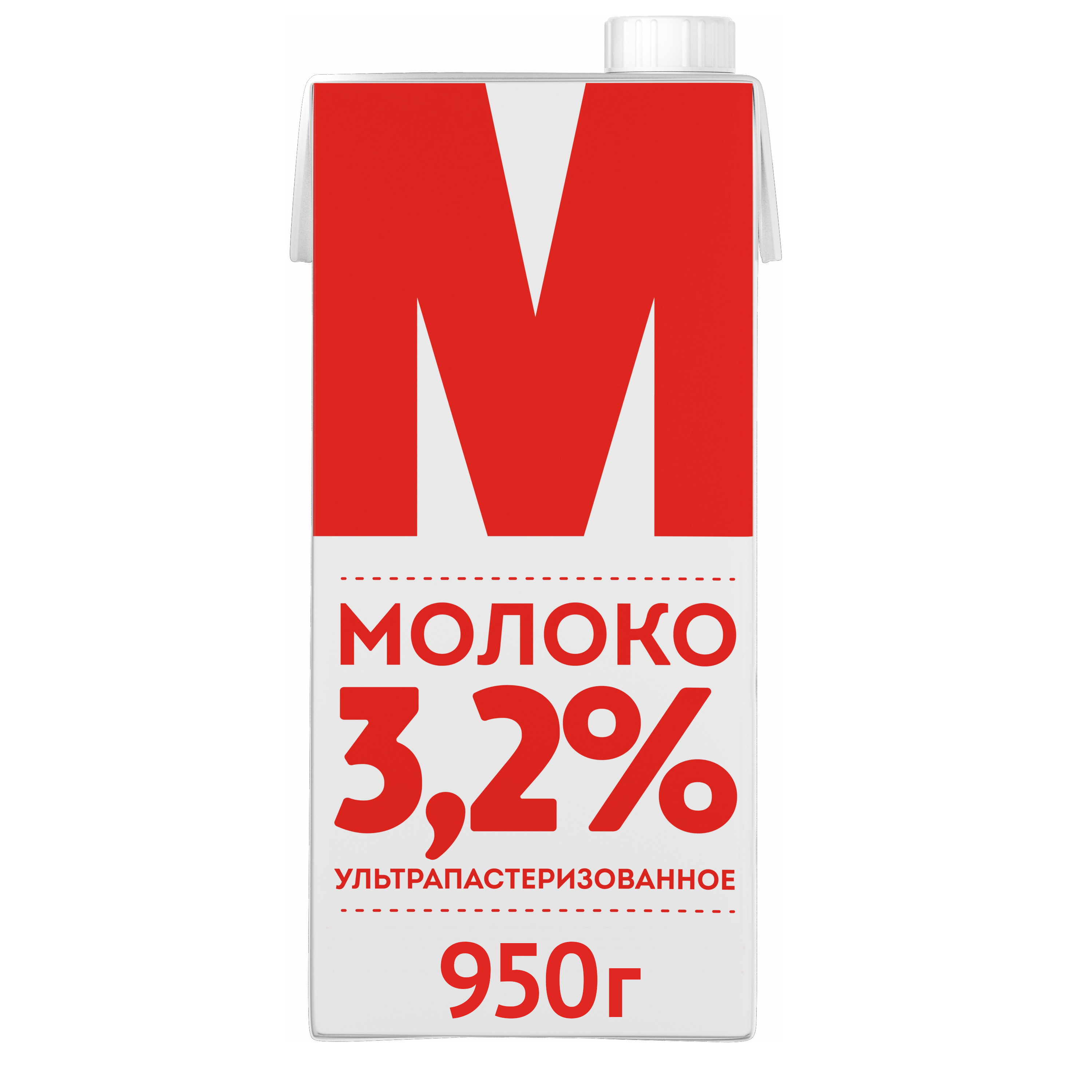 фото Молоко м лианозовское ультрапастеризованное 3.2% 950 г