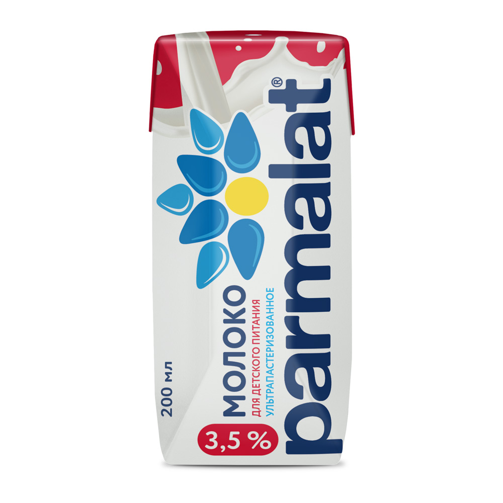 Молоко Parmalat ультрапастеризованное  3.5% 200 мл