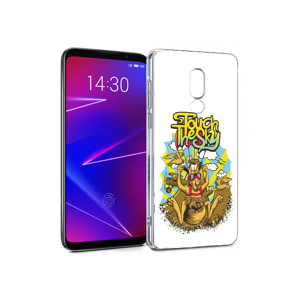Чехол MyPads Tocco для Meizu 16 нарисованное кенгуру комикс (PT136611.84.505)