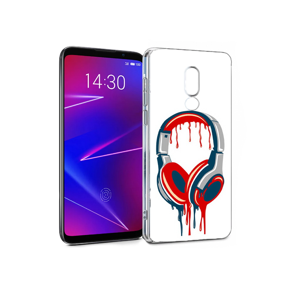 

Чехол MyPads Tocco для Meizu 16 не делай громко (PT136611.84.517), Прозрачный, Tocco