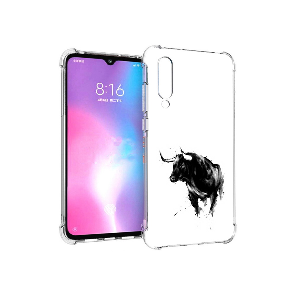 

Чехол MyPads Tocco для Xiaomi Mi CC9 бык (PT134127.292.254), Прозрачный, Tocco