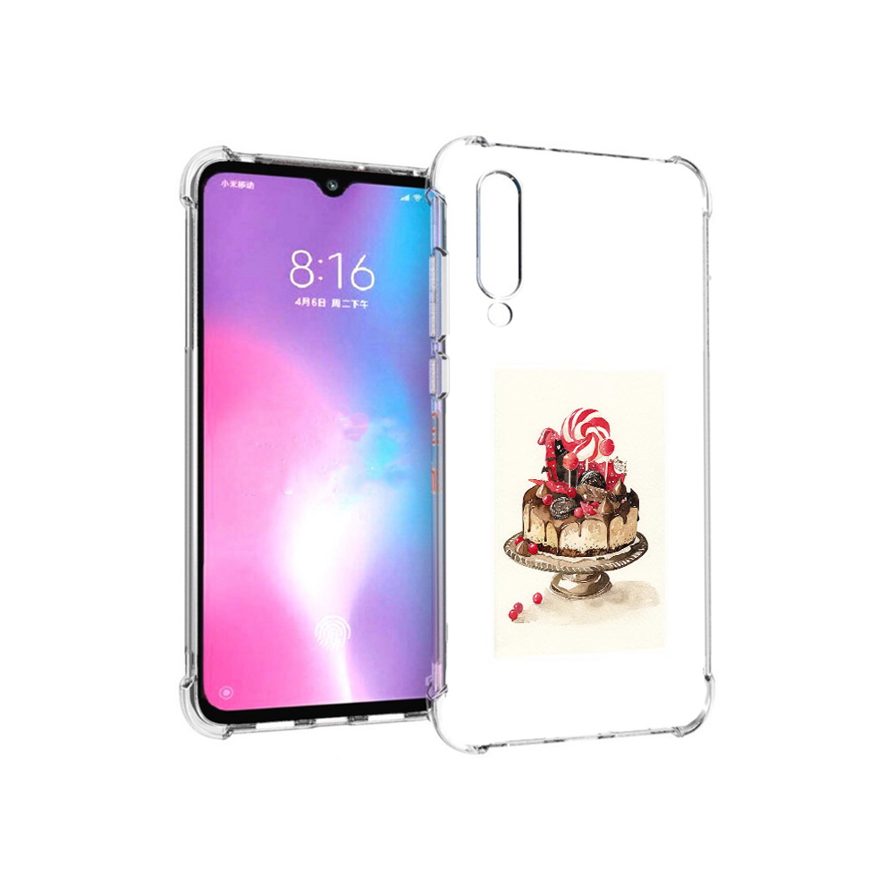 

Чехол MyPads Tocco для Xiaomi Mi CC9 вкусный торт (PT134127.292.262), Прозрачный, Tocco