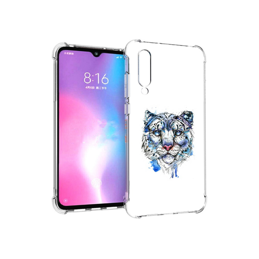 

Чехол MyPads Tocco для Xiaomi Mi CC9 водяной тигр (PT134127.292.263), Прозрачный, Tocco