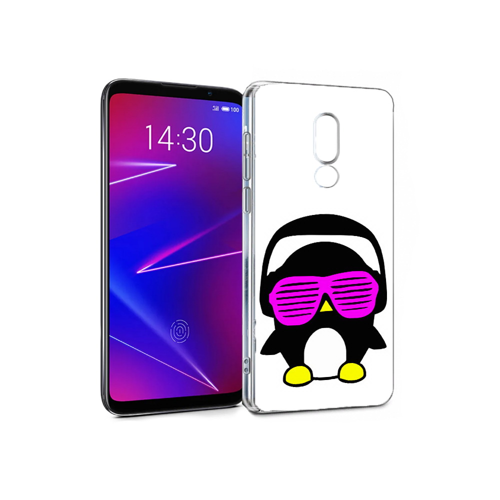 

Чехол MyPads Tocco для Meizu 16 пингвин (PT136611.84.541), Прозрачный, Tocco