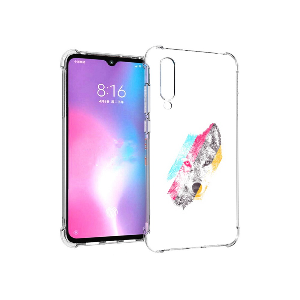 

Чехол MyPads Tocco для Xiaomi Mi CC9 волк градиент (PT134127.292.268), Прозрачный, Tocco