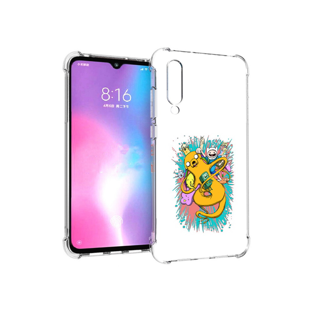 

Чехол MyPads Tocco для Xiaomi Mi CC9 время приключений рисунок (PT134127.292.276), Прозрачный, Tocco