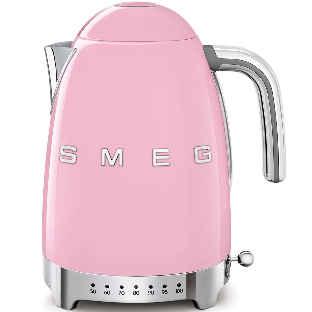 

Чайник электрический Smeg KLF04PKEU 1.7 л серебристый, KLF04PKEU