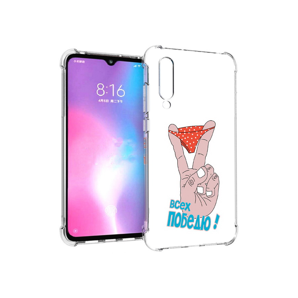 

Чехол MyPads Tocco для Xiaomi Mi CC9 всех победю (PT134127.292.281), Прозрачный, Tocco
