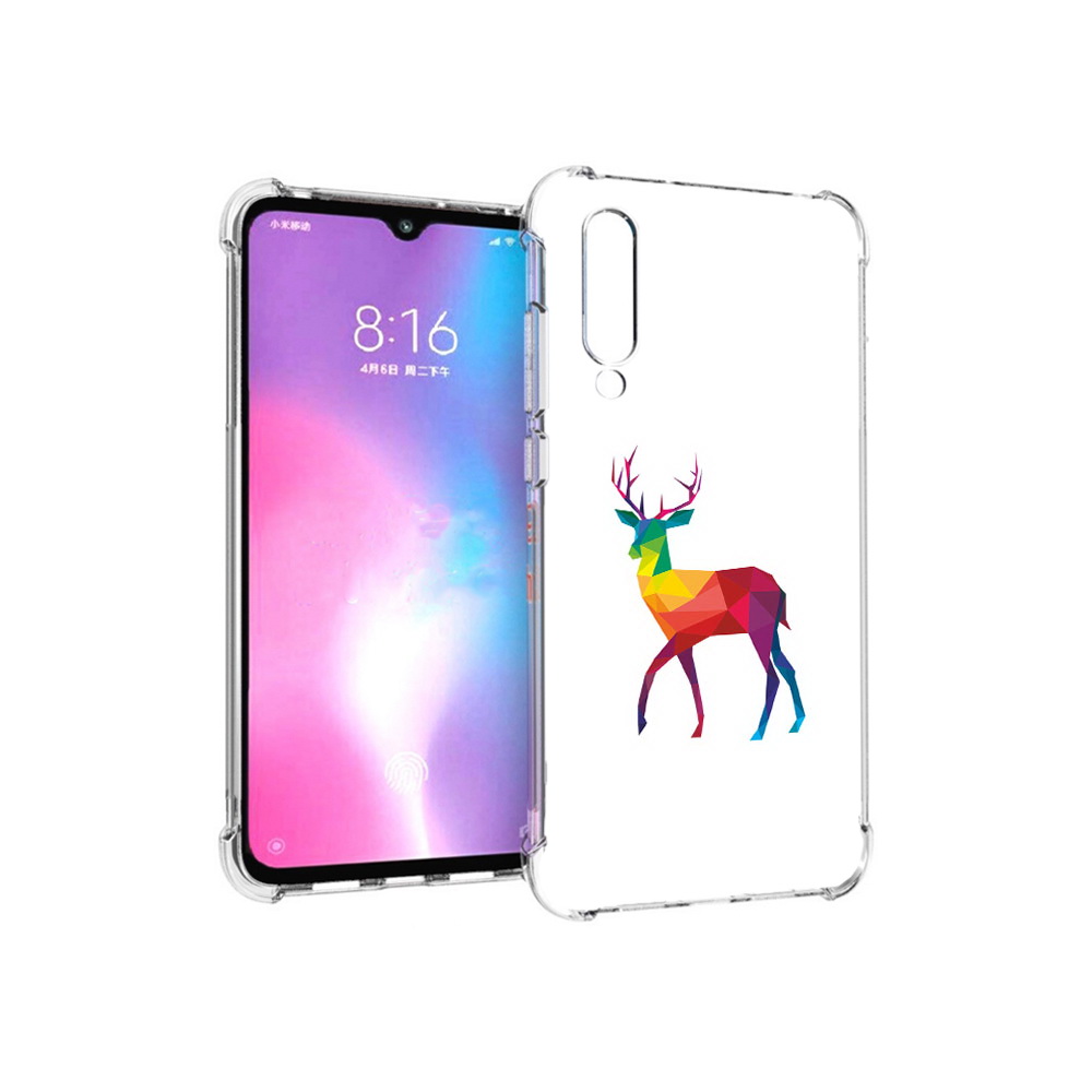 

Чехол MyPads Tocco для Xiaomi Mi CC9 геометрический олень (PT134127.292.286), Прозрачный, Tocco