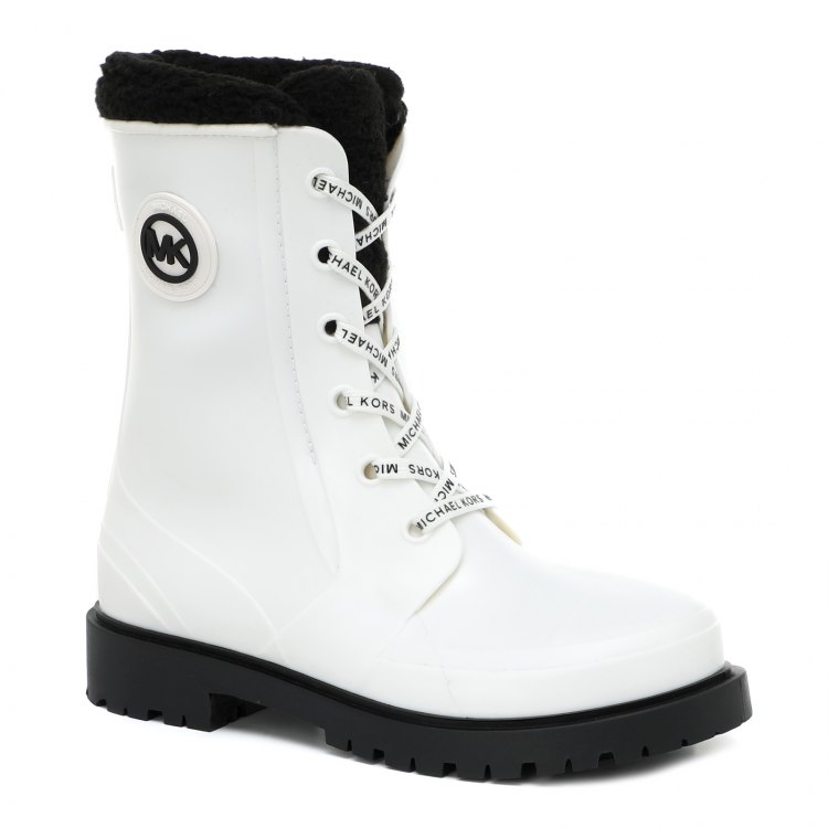 

Женские резиновые сапоги MICHAEL KORS MONTAIGNE RAINBOOT 40F1MNFB8Q цв. белый 6