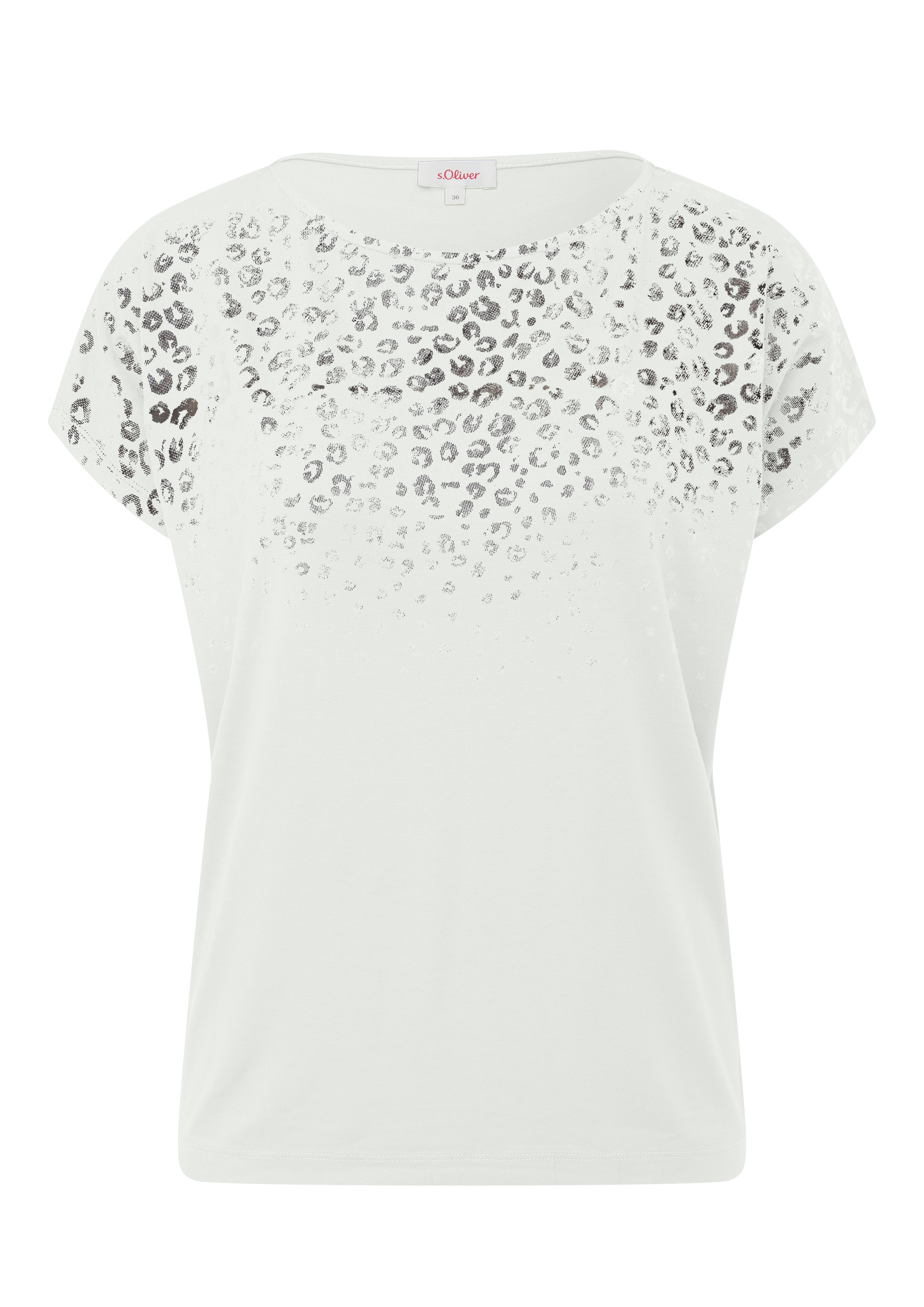 Футболка женская QS by sOliver 213988102D0 белая 42 DE 2236₽