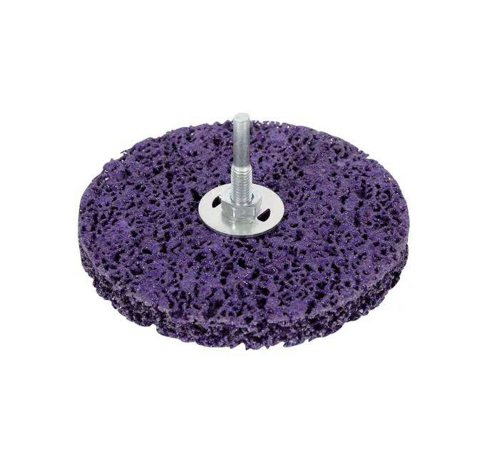 Круг зачистной коралловый для дрели 125мм фиолетовый зачистной круг 125 мм для дрели и шуруповерта коралл 1 шт