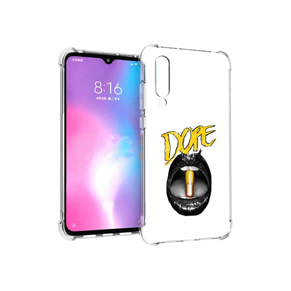 

Чехол MyPads Tocco для Xiaomi Mi CC9 губы (PT134127.292.303), Прозрачный, Tocco