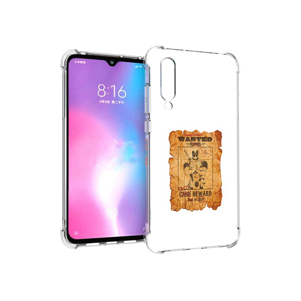 

Чехол MyPads Tocco для Xiaomi Mi CC9 дедпул (PT134127.292.317), Прозрачный, Tocco