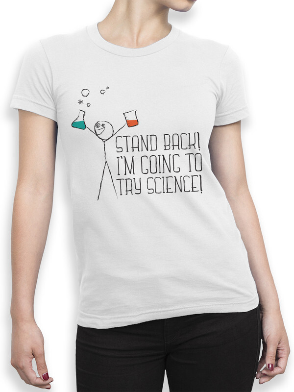 

Футболка женская Dream Shirts Наука - 248-science белая XL, Наука - 248-science