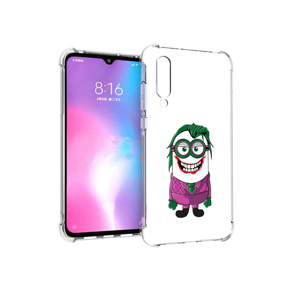 

Чехол MyPads Tocco для Xiaomi Mi CC9 джокер миньон (PT134127.292.322), Прозрачный, Tocco