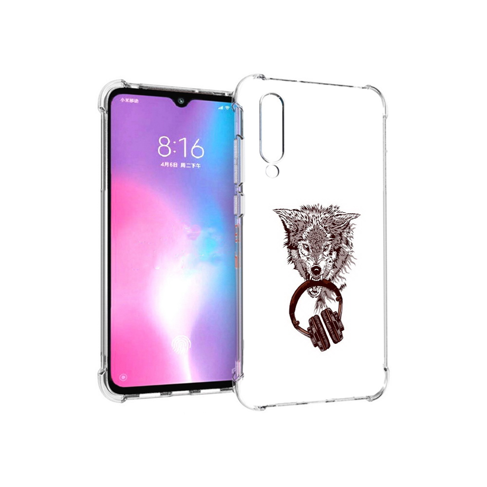 

Чехол MyPads Tocco для Xiaomi Mi CC9 дикий волк (PT134127.292.325), Прозрачный, Tocco