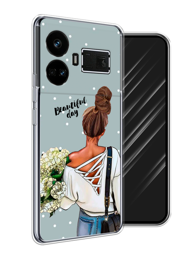 

Чехол Awog на Realme GT5 "Beautiful day", Голубой;коричневый;бежевый, 2515050-1