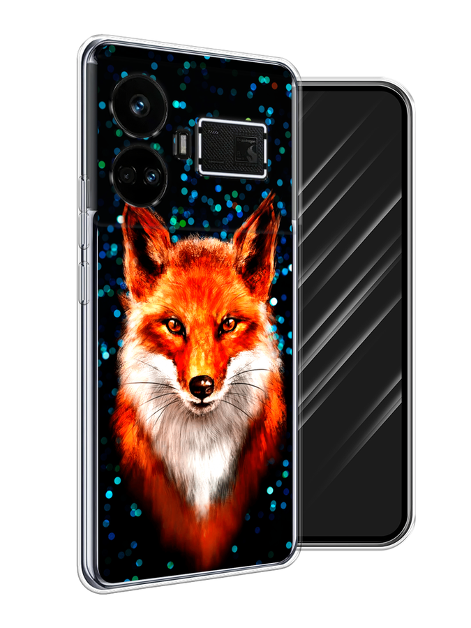 

Чехол Awog на Realme GT5 "Волшебная лиса", Оранжевый;черный;белый, 2515050-1