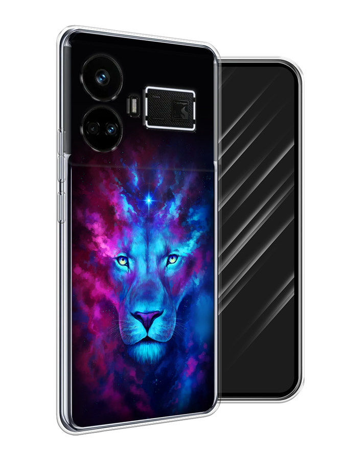

Чехол Awog на Realme GT5 "Космический лев", Голубой, 2515050-1