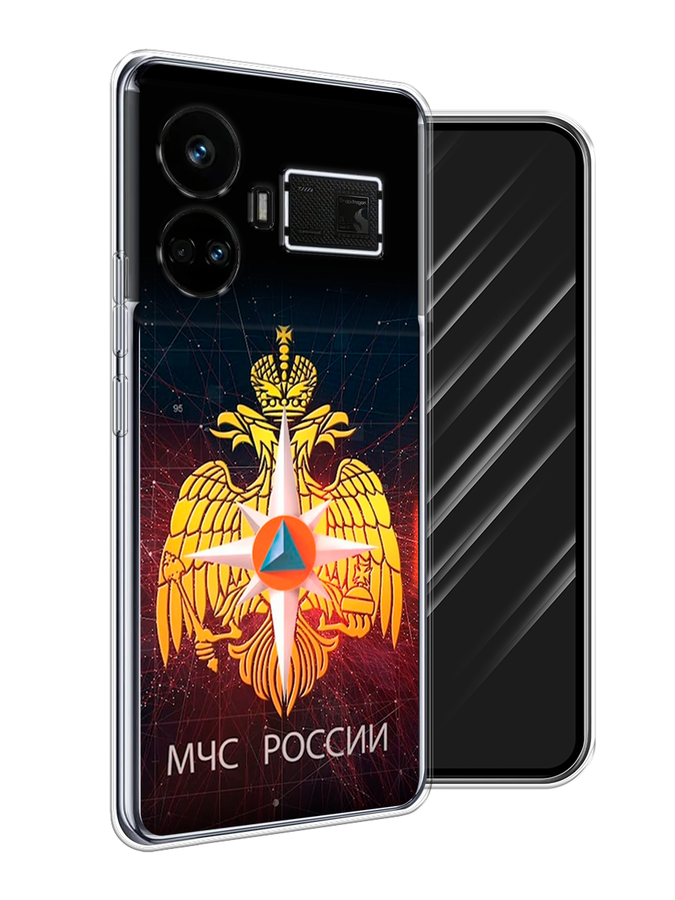 

Чехол Awog на Realme GT5 "МЧС России", Черный;желтый;красный, 2515050-1