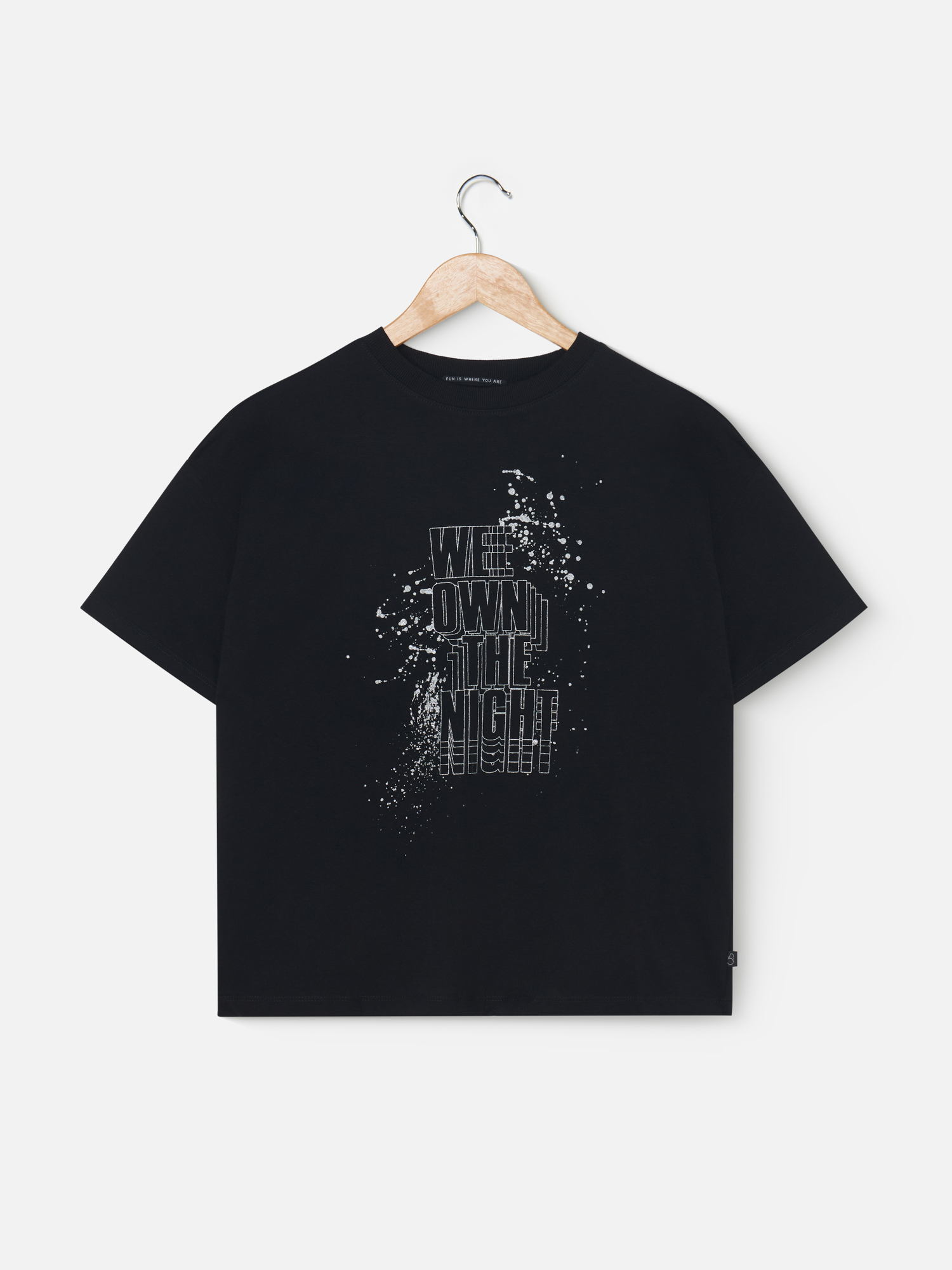 

Футболка женская QS by s.Oliver 2138421/99D0 черная XL, Черный, 2138421/99D0