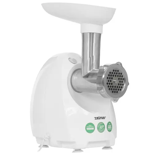 

Электромясорубка Zelmer ZMM4080B 300 Вт белый, ZMM4080B