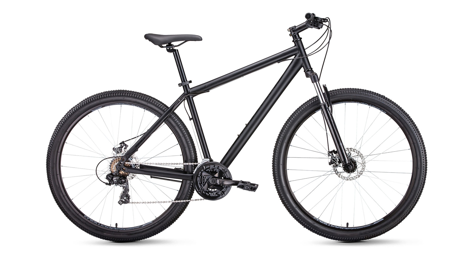 

29" FORWARD Sporting 2.1 Disc 2021 (рама 19", черный матовый/черный)