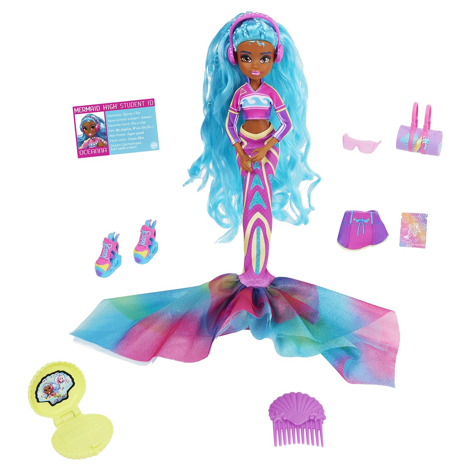 Кукла Mermaid High Русалка Делюкс Океанна 6062288 модная одежда своими руками сшей наряд за 1 вечер