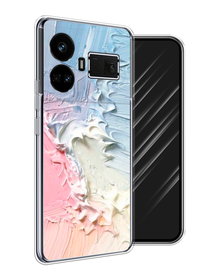 

Чехол Awog на Realme GT5 "Фруктовое мороженное", Голубой;розовый;желтый, 2515050-1