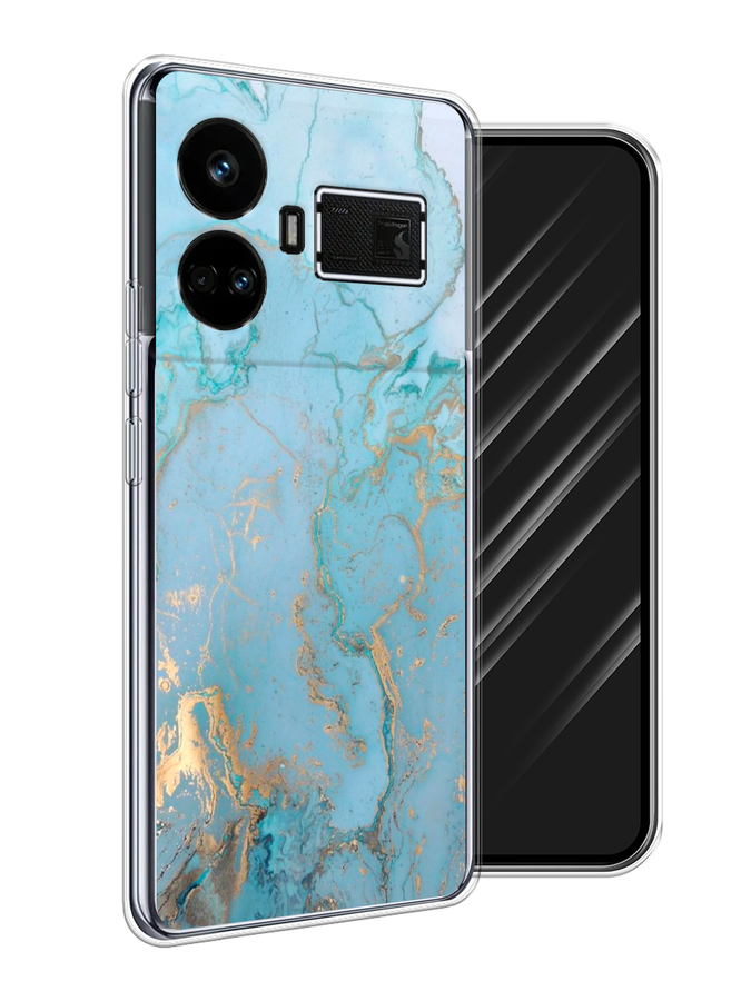 

Чехол Awog на Realme GT5 "Голубой мрамор рисунок", 2515050-1