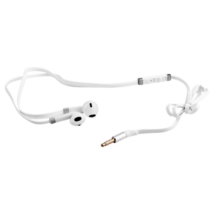 

Наушники ERGOLUX ELX-WHP02-C01, проводные, вкладыши, Jack 3.5мм, 1.2м, белые