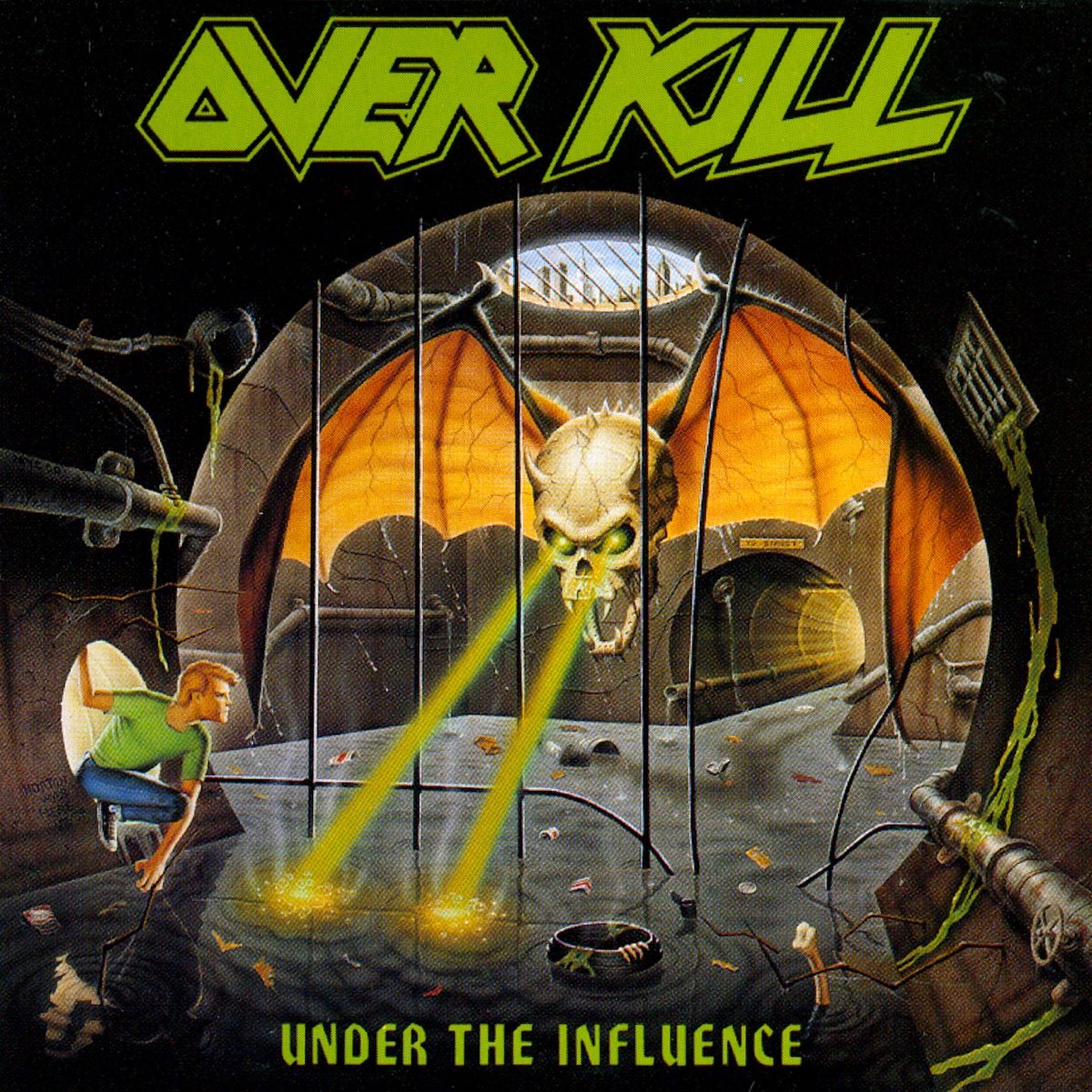 Overkill Under The Influence (Yellow Marble Vinyl) (LP)
