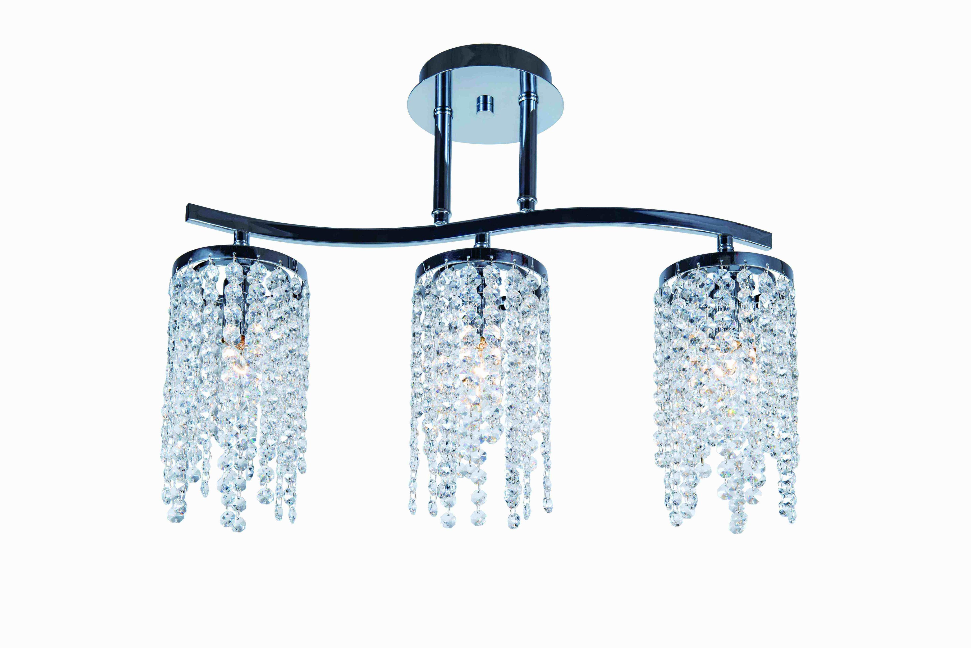 

Люстра NewRgy 5636R/3A CHROME+CLEAR