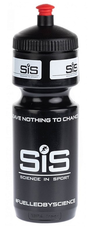 Фляга пластиковая VVS black bottles SIS Fuelled, 750мл. Science in Sport