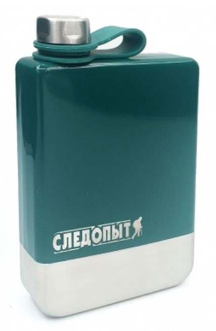 

Фляжка «СЛЕДОПЫТ Green Edition – Traveller» зеленая, 230 мл, сталь (Следопыт), Traveller